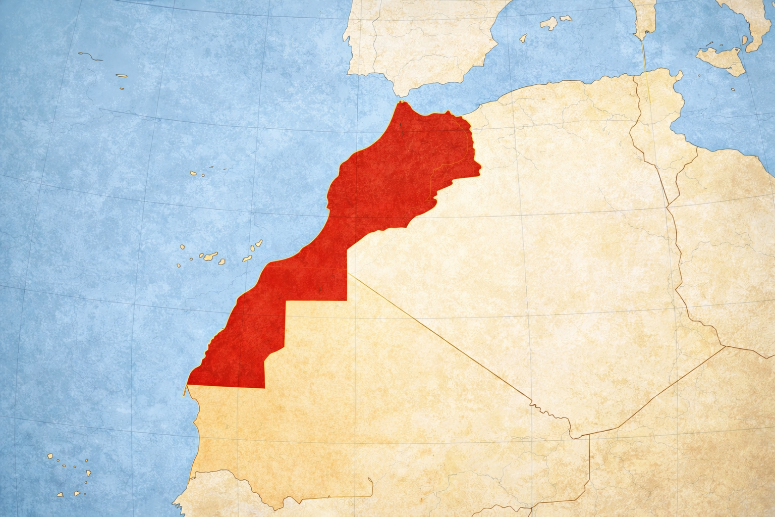 Carte Europe / Méditerranée